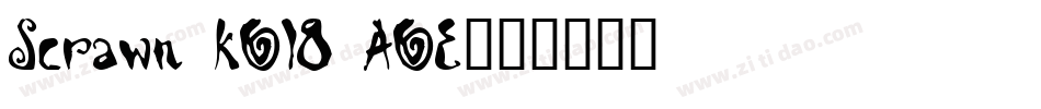 Scrawn KOI8 AOE字体转换